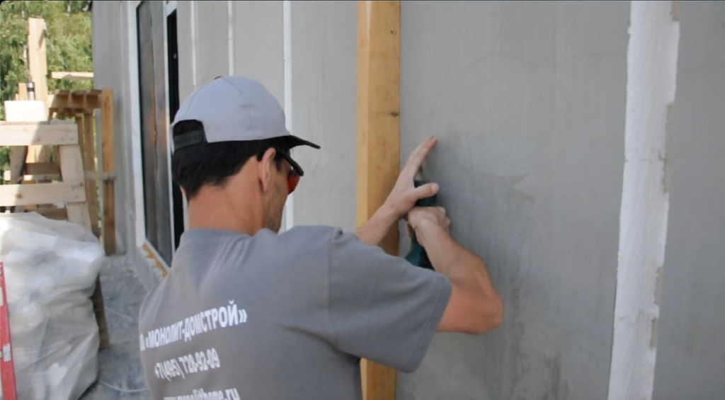 Монтаж вентилируемого фасада